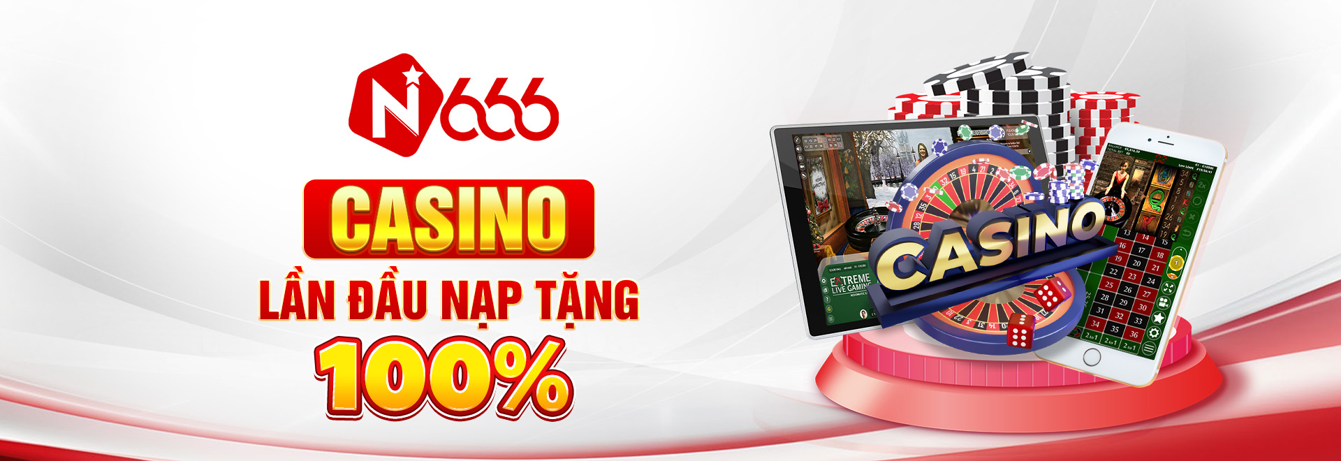 casino n666 lần đầu nạp tặng 100%